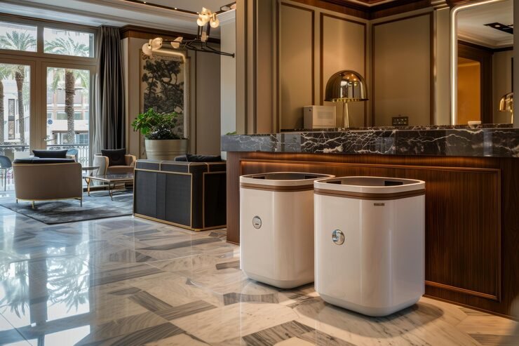Lobby dustbins